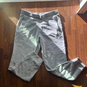 Adidas men’s large grey sweat pants.